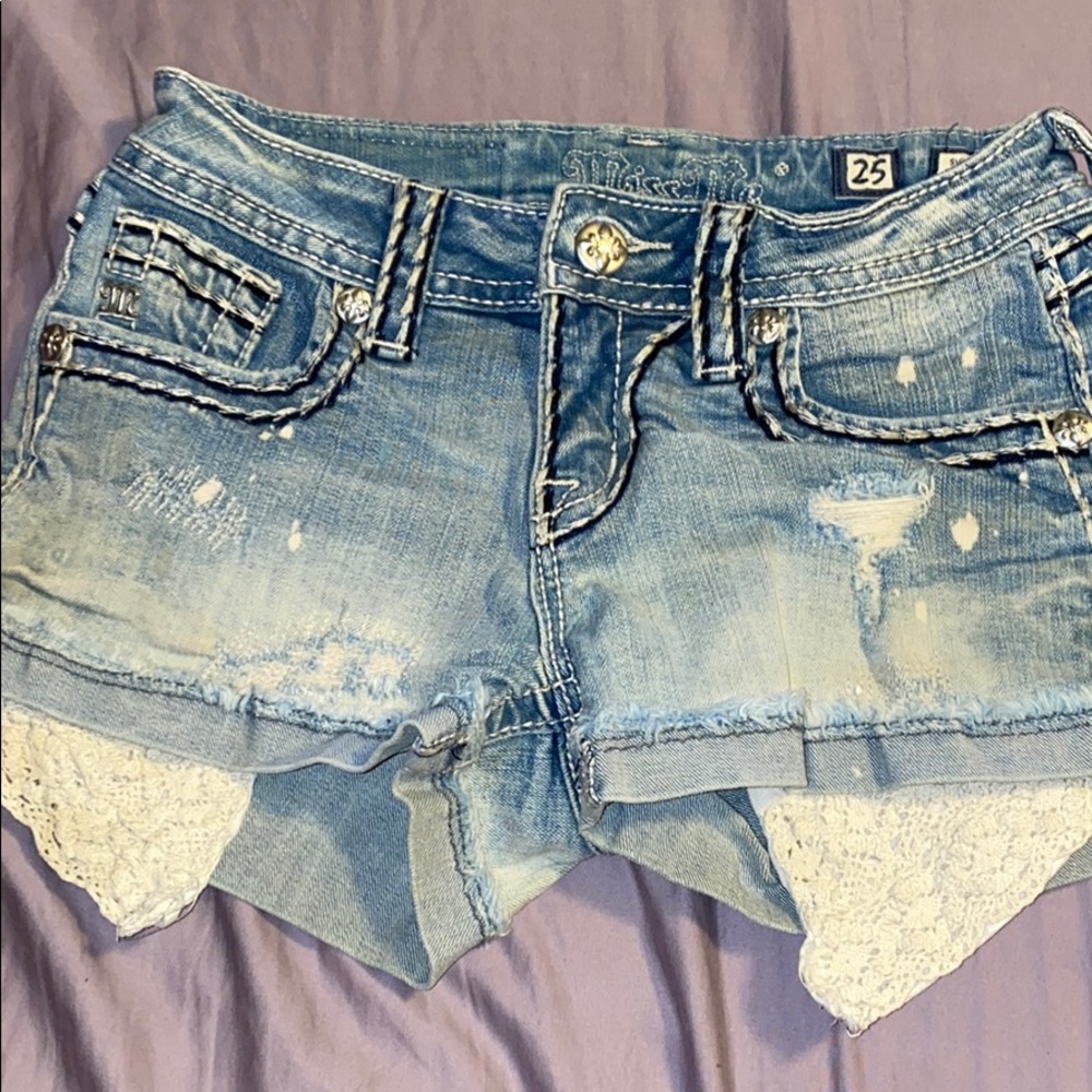 Miss me denim shorts